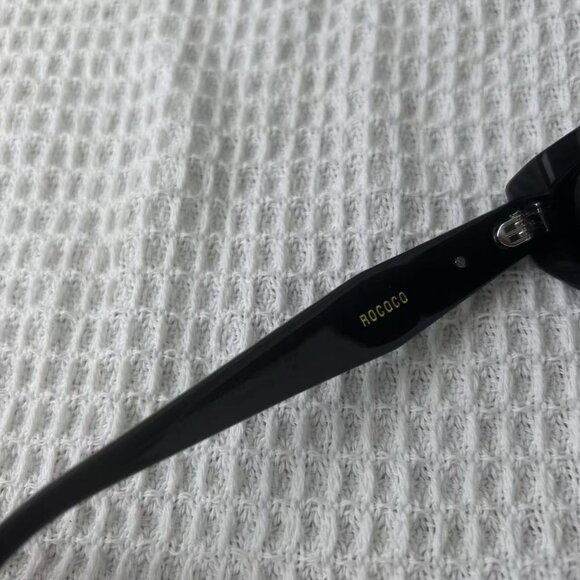 NO.683 NEW GENTLE MONSTER Rococo 01 Black Sunglasses Authentic - Picture 4 of 10